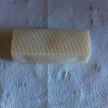 Et stykke basissæbe til tandsæbe