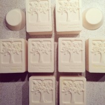 Færdige gedemælkssæber